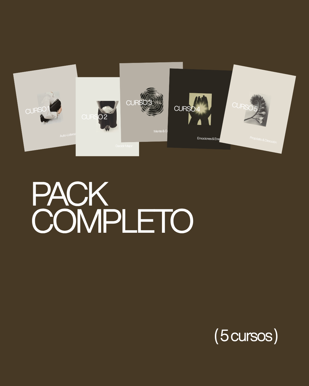 Paquete completo (5 cursos)