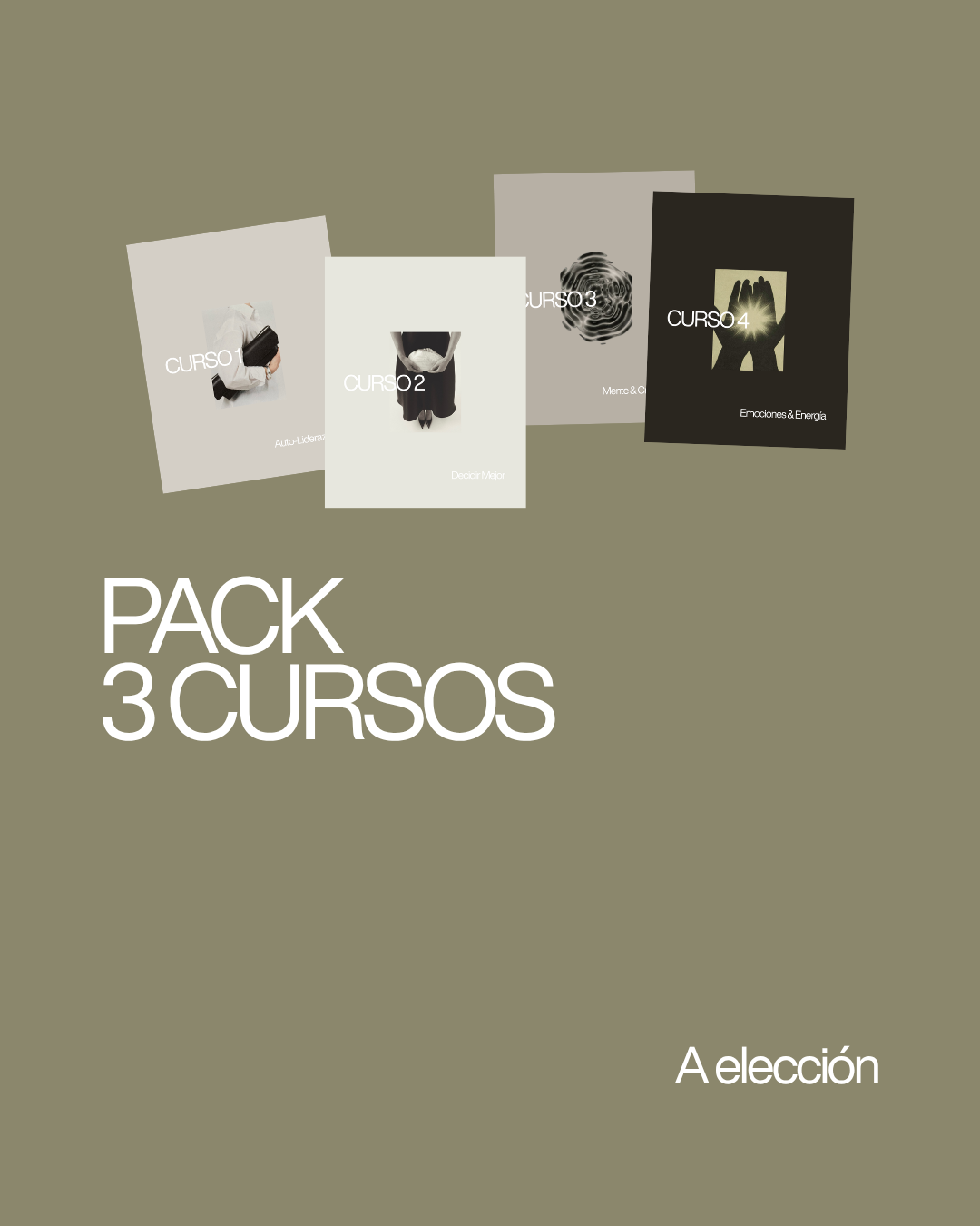 Paquete de 3 cursos